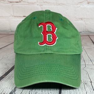Boston Red Sox Green Embroidered Hat Cap Twin Enterprises Fitted Small